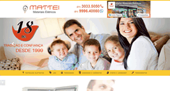 Desktop Screenshot of mattei.com.br